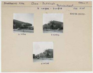 Straßenansichten. Berlin, Mitte, Clara-Zetkin-Straße (ab 1995 Dorotheenstraße)