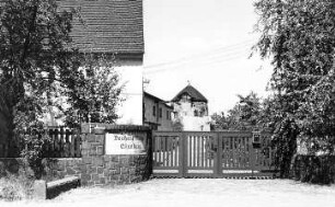 Eilenburg. Blick zu Bechers Mühle, Turmholländer, Leipziger Landstraße 12