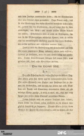 Von der Lehrart selbst