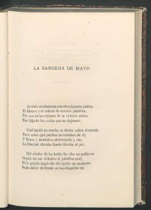 La bandera de mayo