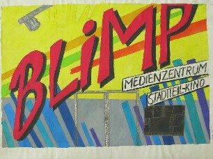 Plakatentwurf "Blimp" II