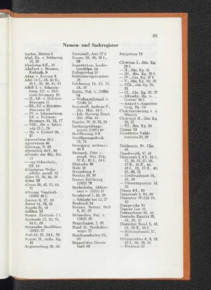 Namen- und Sachregister