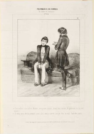 Fourberies de Femmes. En matiére de Sentiment. 2e série. 41