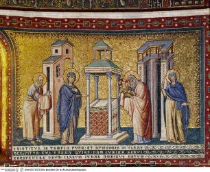 Szenen aus dem Marienleben, Darbringung im Tempel