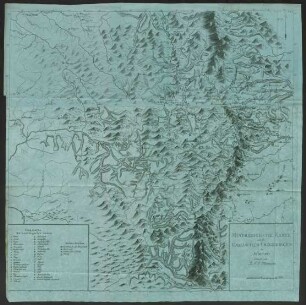 Mineralogische Karte von den Uralischen Erzgeburgen in Sibirien