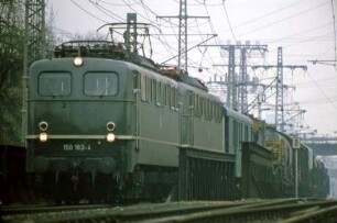 Kornwestheim Lok 150 163 Güterzug