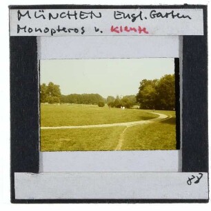 München, Englischer Garten,München, Monopteros im Englischen Garten