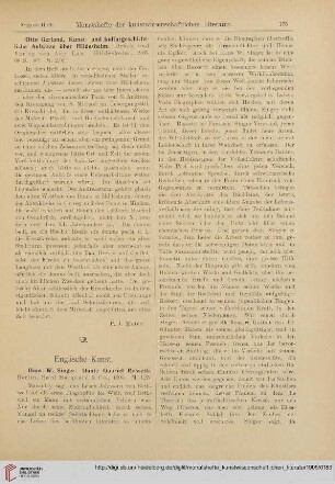 [Rezension von: Hans W. Singer, Dante Gabriel Rossetti]