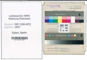 Entnazifizierung Martin Syben , geb. 21.02.1906 (Arbeiter)