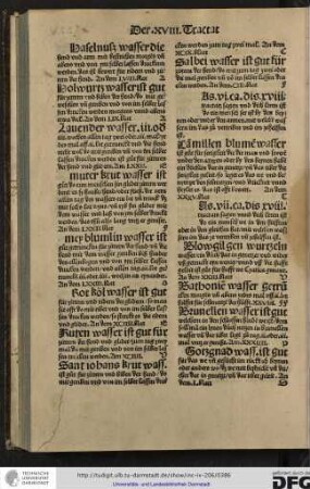 [D]as vi capitel dis xviii tractats sagen und dich leren ist do ein mensch ser ist by den beynen oder under den armen...