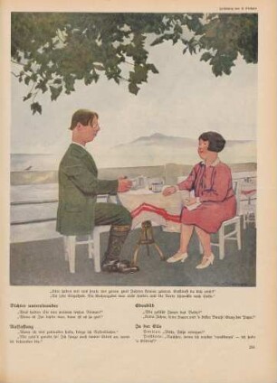 "Hier haben wir uns heute vor genau zwei Jahren kennen gelernt."