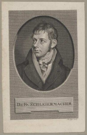 Bildnis des Fr. Schleiermacher