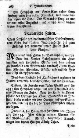 Barbarische Zeiten