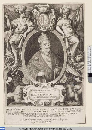 Kaiser Matthias als König von Ungarn