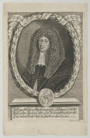 Bildnis des Johann Andre Friderich