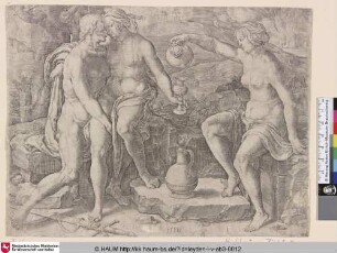 [Lot und seine Töchter; Die Trunkenheit des Lot; Lot and his Daughters; Gen. 19, 30-38]