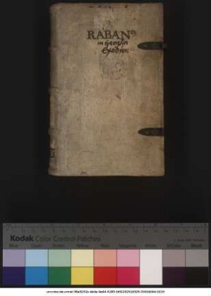 RABANI || MAVRI MOGVNTI-||nensis Archiepiscopi, uiri arcanarum li||terarum peritissimi Commentaria, an=||tehac nunquam typis excusa,|| [Sp.I] In || [Sp.II] Genesim libri IIII.|| Exodum libri IIII.||