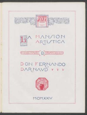 La mansión artística de Don Fernando Darnaud