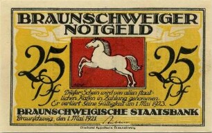 Notgeld - 25 Pfennig