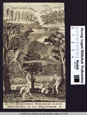 Justi Henningi Böhmeri: D. P. P. Introductio in ius Digestorum