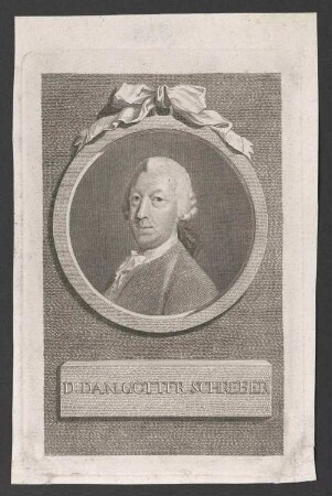 Porträt Daniel Gottfried Schreber (1708-1777)