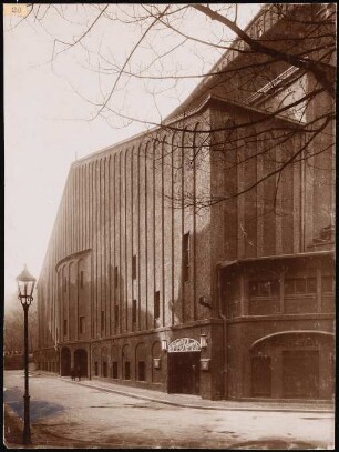 Großes Schauspielhaus (auch: Theater des Volkes, Friedrichstadtpalast), Berlin: Ansicht Bühneneingang