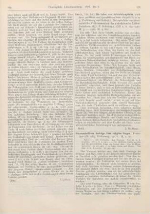 170 [Rezension] Bautz, Jos., Die Lehre vom Auferstehungsleibe nach ihrer positiven und speculativen Seite dargestellt. 2. u. 3