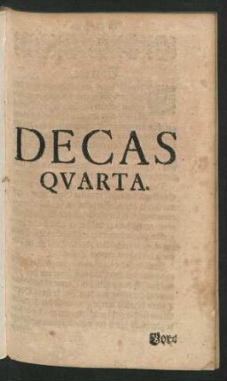 Decas Quarta.