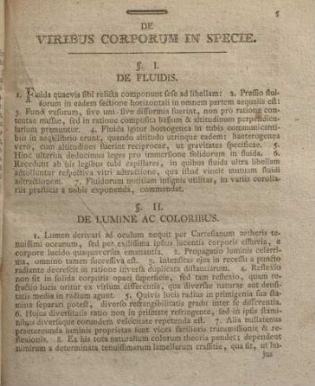 De viribus corporum in specie.
