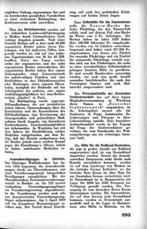 Selbsthilfe für die Staatenlosen [Fürsorgewesen]