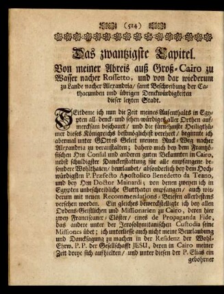 Das zwantzigste Capitel.
