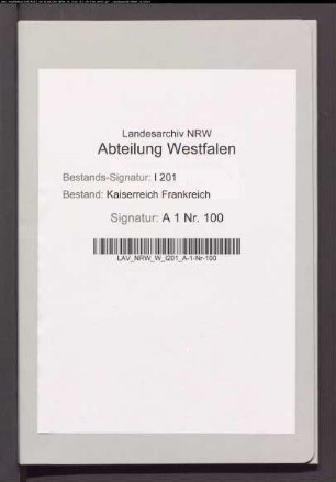 Aufhebung des Klosters Marienthal bei Schermbeck.