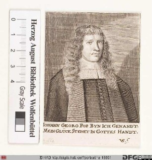 Bildnis Johann Georg Popp