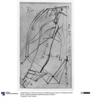 Collet der Kürassiere mit Maßangaben