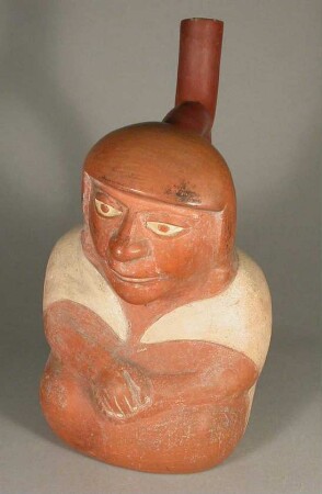 Sitzende anthropomorphe Figur