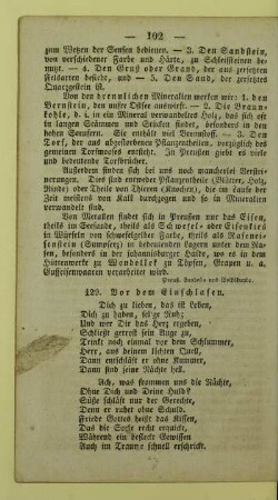 129. Vor dem Einschlafen