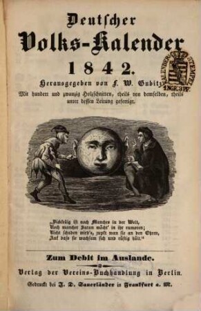 Jahrbuch des Nützlichen und Unterhaltenden. 8. 1842