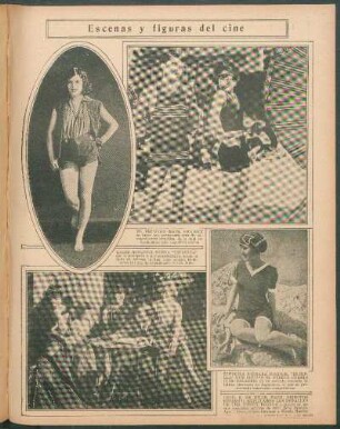 Escenas y figuras del cine [Fotografías]