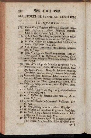 Scriptores historiae fossilium.