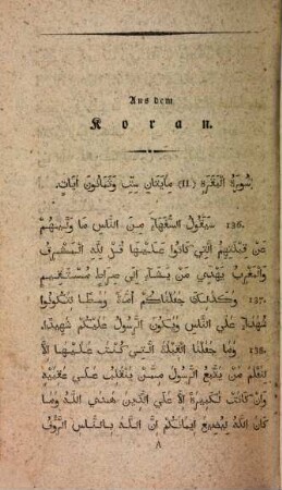Arabische Chrestomathie