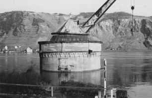Hochwasser 1955 am Mittelrhein