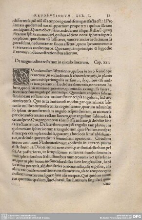 12. De magnitudine rectarum in circulo linearum.