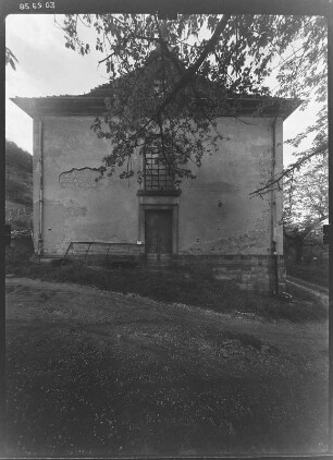 Dresden-Pillnitz. Weinbergkirche "Zum heiligen Geist" (1723-1725; M. D. Pöppelmann). Ansicht von Westen
