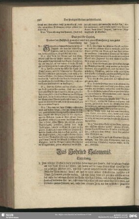 Das Hohelied Salomo