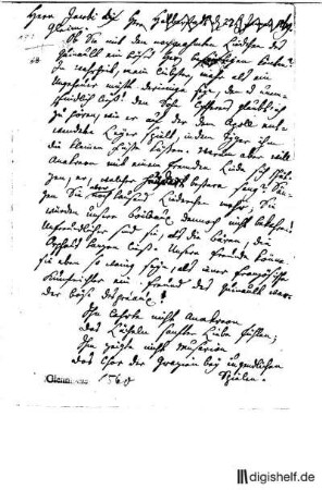 137: Brief von Johann Georg Jacobi an Johann Wilhelm Ludwig Gleim