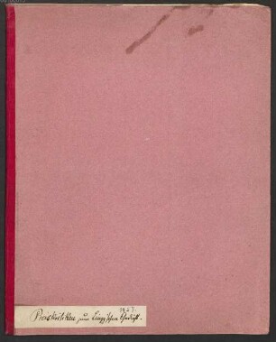 Julius Grosse (1828-1902) Nachlass: Preiskritiken zum Linggschen Gedicht - BSB Grosseana Suppl. A.VII.8