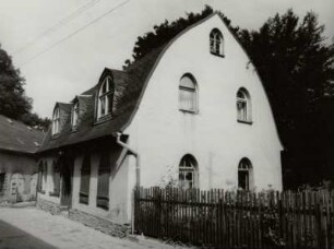 Schlettau, Schloss, Pförtnerhaus, Hofansicht