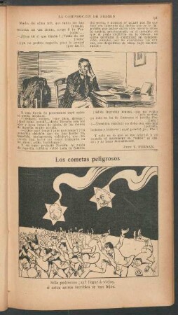 Los cometas peligrosos - [Caricatura]