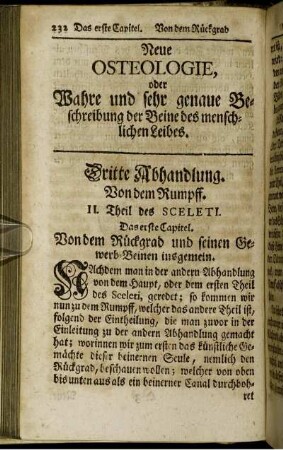 Das erste Capitel. Von dem Rückgrad und seinen Gewerb-Beinen insgemein.