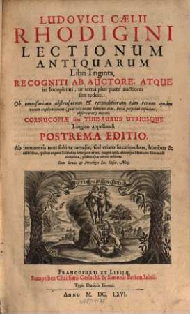 Lectionum antiquarum libri triginta